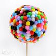 KSPO-019 - Set 380 accesorii pom-pom multicolore , 7 mm - DP CRAFT