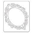 G - 658473 - Cutter large - Frame, Antique - Sizzix