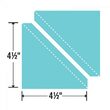 40 - 659832 - Cutter Bigz - Hexagon , Half-Square Triangles 11.43 cm - Sizzix