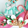KSFI-065 - Set 10 figurine fetru autoadezive - inimi/ clopot/ steluta- DP CRAFT