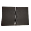 Bloc schite cu spirala, hartie neagra 50 coli, 120 gr, coperta plastic - LIBR