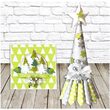 DPNB-003 Set 18 stickere 3D cu glitter Stelute - DP CRAFT