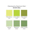 SPECN-CS6-GRN - Set 6 markere GREENS Spectrum Noir - Crafters Companion