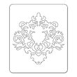 T - 657735 Cutter Sizzlits Large - Baroque Ornament - Sizzix