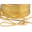 500068 - Snur plat lurex, gol in interior, 1m x 2,5 mm - STKL