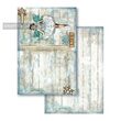 SBBPC02 - Set 24 coli scrapbooking 11,4 x 16,5 cm - BLUE STARS COLLECTION - Stamperia