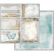 SBBL31 - Bloc 10 coli scrapbooking cu 2 fete, 30.5x30.5cm, 170gr.- Atelier - Stamperia