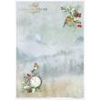 RS017 - Bloc hartie de orez A4 - Wonderful Christmas time - ITD
