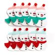 KSFI-125 - Set 10 figurine fetru autoadezive - om de zapada - DP CRAFT