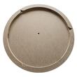Cadran ceas din MDF cu margine rotunjita si spatiu pt. mechanism - C-ART