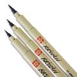 Marker cu varf de pensula - negru si color PIGMA BRUSH - Sakura