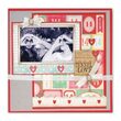26 - 658918 Cutter sizzlits banda - Flower & Heart Charms - Sizzix