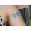 GLI336C - Glitter 7ml pt. tatuaj si body painting - UV verde mar - KI-SIGN