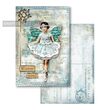 SBBPC02 - Set 24 coli scrapbooking 11,4 x 16,5 cm - BLUE STARS COLLECTION - Stamperia