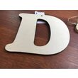 Litere lemn - 12 cm. h. - Stamperia