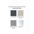 SN-IL4-ESS - Set 4 markere Spectrum Illustrator - Essentials - Crafters Companion