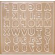 Mulaj silicon flexibil - Soft Mold - Matrita alfabet - Padico - ML117
