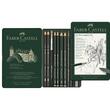 FC112972 Set PITT MONOCHROME grafit 11 buc/set - FABER-CASTELL