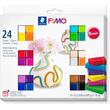 8023 C24-1 - Set pasta polimerica de modelat Fimo Soft - 24 x 25gr