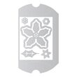 14 - 660660 Set 7 cuttere Thinlits - Box, Pillow & Poinsettias - Sizzix