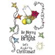 SD-PPS-MERRY Stampila cauciuc A6 Merry and Bright - Crafters Companion