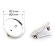 Set 10 baze brosa rotunde - STKL