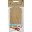 34850 - Set 3 cutiute cadou carton natur, model perna, 15x17.5cm - Meyco