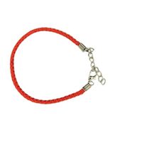 Bratara rosie martisor + plasuta cadou - DRG-T