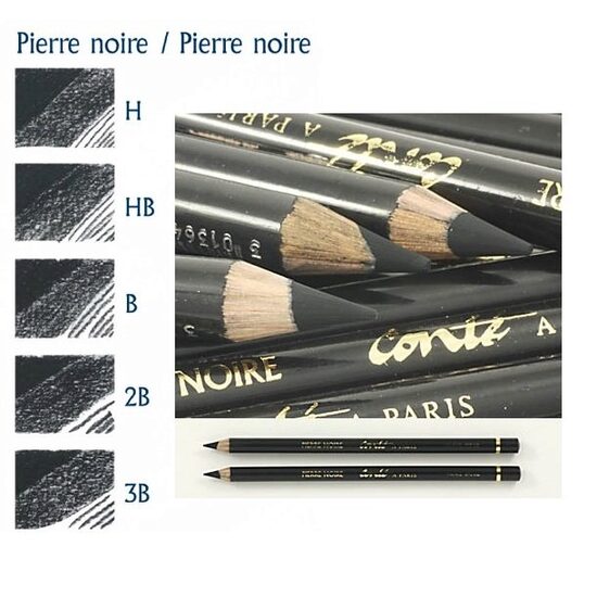 Creioane pentru schite PIERRE NOIRE - Conte a Paris