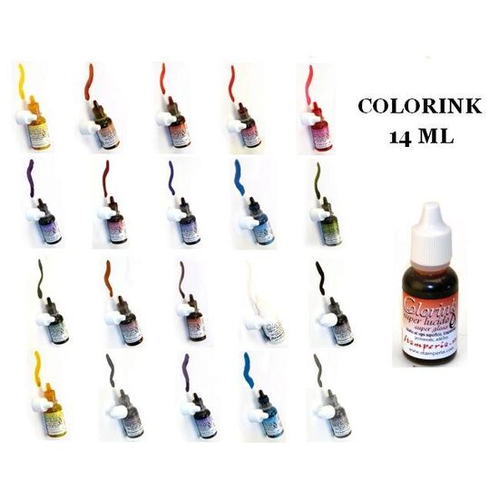 DISCONTINUU - Colorink 14 ml - Tus colorat pe baza de alcool - Stamperia