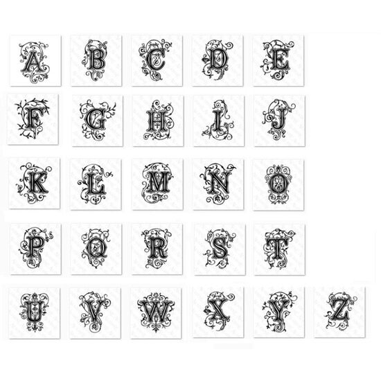 Stampile silicon cu maner de lemn Arabesque - Aladine