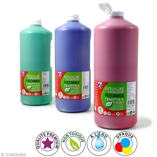 Tempera Redimix - 2l - Lefranc Bourgeois