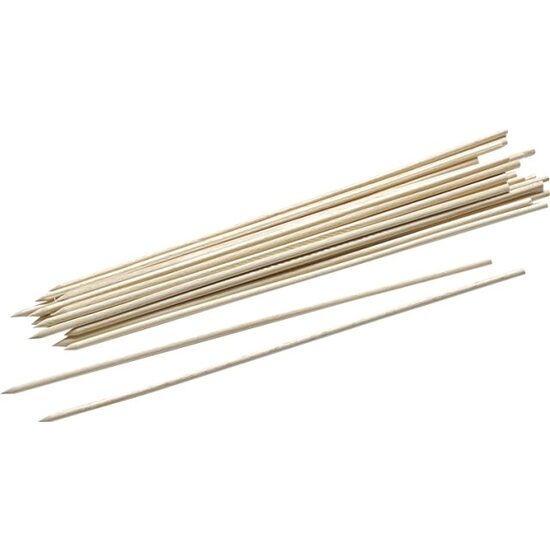 218681201 - Set 25 betisoare lemn, 3mm. diam. x 20cm - Knorr