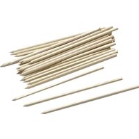 218681202 - Set 25 betisoare lemn natur, 3mm. diam. x 20cm - netratate si polisate - Knorr