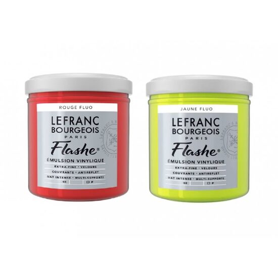 Culori vinilice,acrilice extra-fine Fluorescente Flashe 125 m