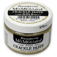 K3P55 - Pasta de crapare monocomponenta - 150ml - aurie - Stamperia Crackle Paste