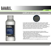 Gesso transparent - grund - LIQUITEX
