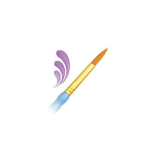 Pensula rotunda din fibre sintetice R9250/8 - Crafters Companion