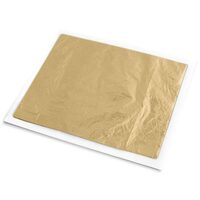 140-160002 Foita aur imitatie Nr. 2, Antique Gold - 100 foite/ plic, 16x16 cm - Schlagmetal - Noris