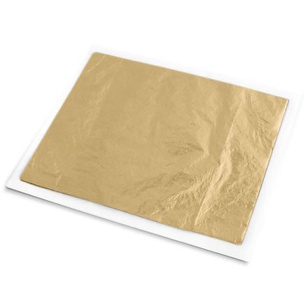 140-160002 Foita aur imitatie Nr. 2, Antique Gold - 100 foite/ plic, 16x16 cm - Schlagmetal - Noris
