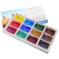 35411879 Set 12 acuarele studiu in cutie de carton Plein air - Sonnet