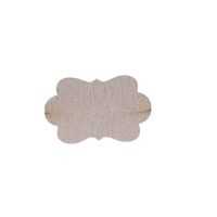 Placuta decorativa dreptunghiulara valurita - 5 x 8 cm - C-ART