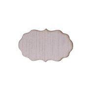 Placuta decorativa ovala - 4.5 x 8 cm - C-ART