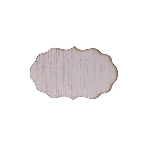 Placuta decorativa ovala - 4.5 x 8 cm - C-ART