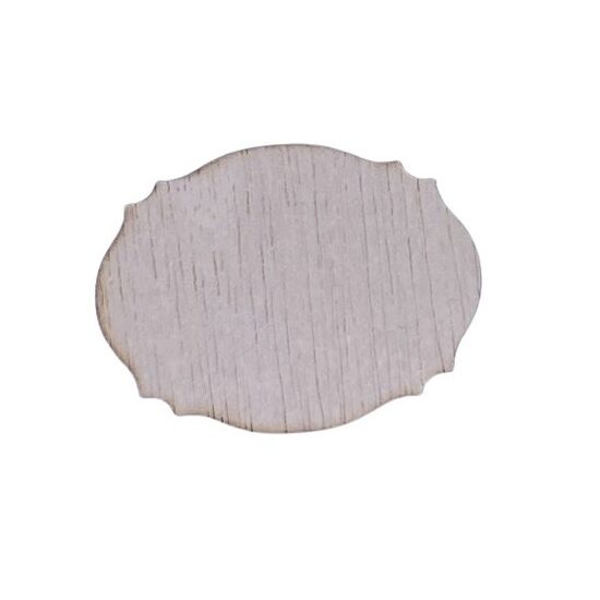 Placuta decorativa ovala - 6 x 8 cm - C-ART