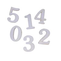 Cifre lemn , 7 cm - C-ART
