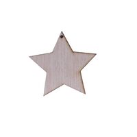 Figurina lemn - stea - C-ART