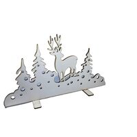 Figurina decorativa - caprioara in padure - C-ART