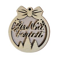 Figurina lemn - Glob - An Nou Fericit - C-ART