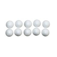 Set 10 bile polistiren 2cm PENT
